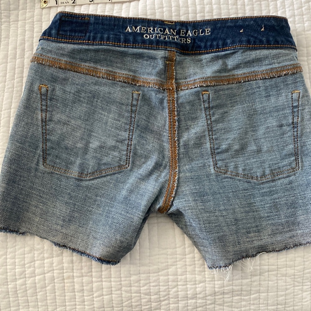 American Eagle High Waist Denim Jean shorts - Picture 9 of 9